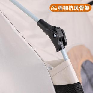 新款 6人速開(kāi)防風(fēng)防曬防雨野營(yíng)帳 直銷戶外露營(yíng)帳篷六角牛津布4