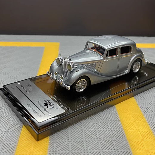 世纪龙143捷豹MKIV老爷车模型