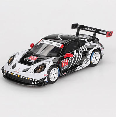 预售 MINIGT 1:64 #1143 保时捷 911 GT3 R 万圣节 合金汽车模型