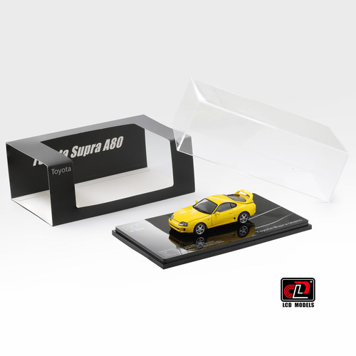 LCD 1:43 丰田Toyota Supra A80 合金全开模型