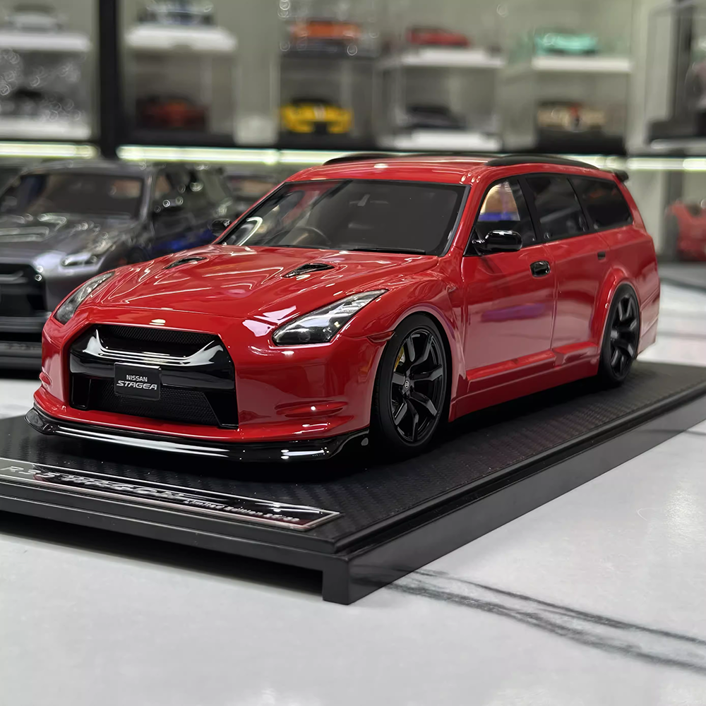 1：18尼桑GTR35树脂汽车模型