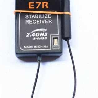 MC6/6A/6B/6C/E7航模遥控器2.4g6通道固定翼四轴接收机苏27接收器