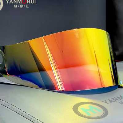 AVA王朝头盔彩镜片复古盔彩色镜片防雾贴风道塞镜片基座各类配件