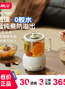 养生壶炖煮办公室全玻璃高颜值小型mini多功能办公室花茶煮茶壶