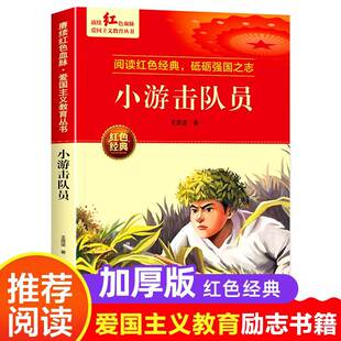 红色经典 适合3 6年级看 小游击队员 书籍小学生革命抗日战争三四五六年级阅读课外书 文学丛书儿童读物英雄故事课外阅读书籍