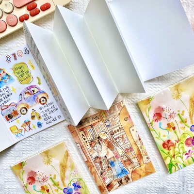 A6风琴本麻辣糯米周手帐