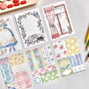 麻辣糯米周vol.10 活页内页三折页替换内芯便签手帐素材