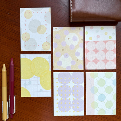 【M5/A7/A6per】麻辣糯米周 气泡心情活页内页进口特种纸便签手帐