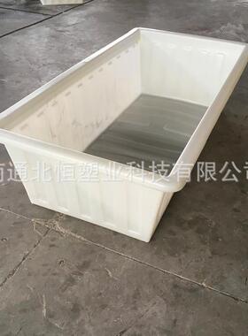 德州K1150L升带轮推布车陕西牛筋敞口方箱山西加厚滚塑周转箱