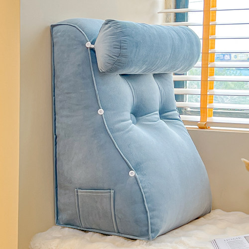 欧式床上靠枕沙发大靠背垫