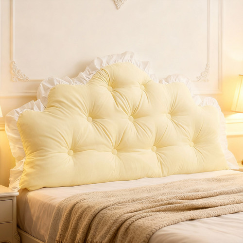 榻榻米软包宿舍床头靠垫加高靠背