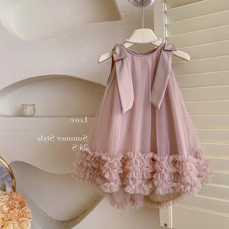 儿.童生日公主裙宝宝蓬蓬礼服裙