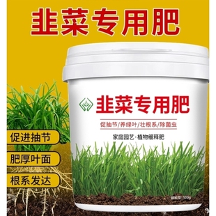 韭菜专用肥韭菜根旺株壮家庭韭菜苗种菜肥料花肥肥颗粒缓释肥种菜