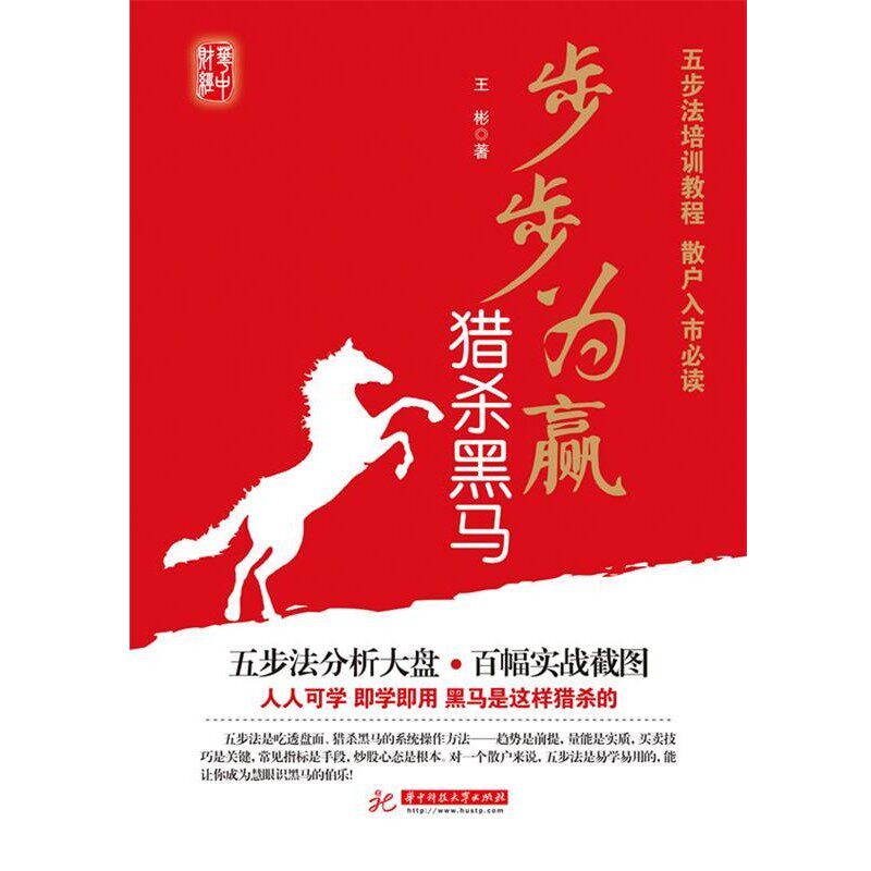 正版包邮步步为赢猎杀黑马王彬　著华中科技大学出版社9787560978680