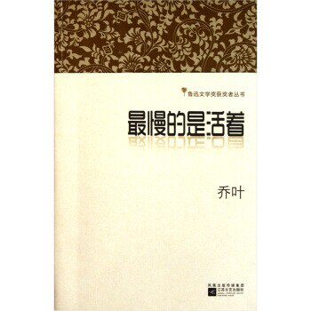 正版包邮慢的是活着乔叶江苏文艺出版社9787539943077