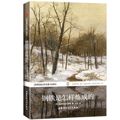 正版包邮世界经典文学名著:钢铁是怎样炼成的[苏] 奥斯特洛夫斯基 著安徽师范大学出版社9787811411188