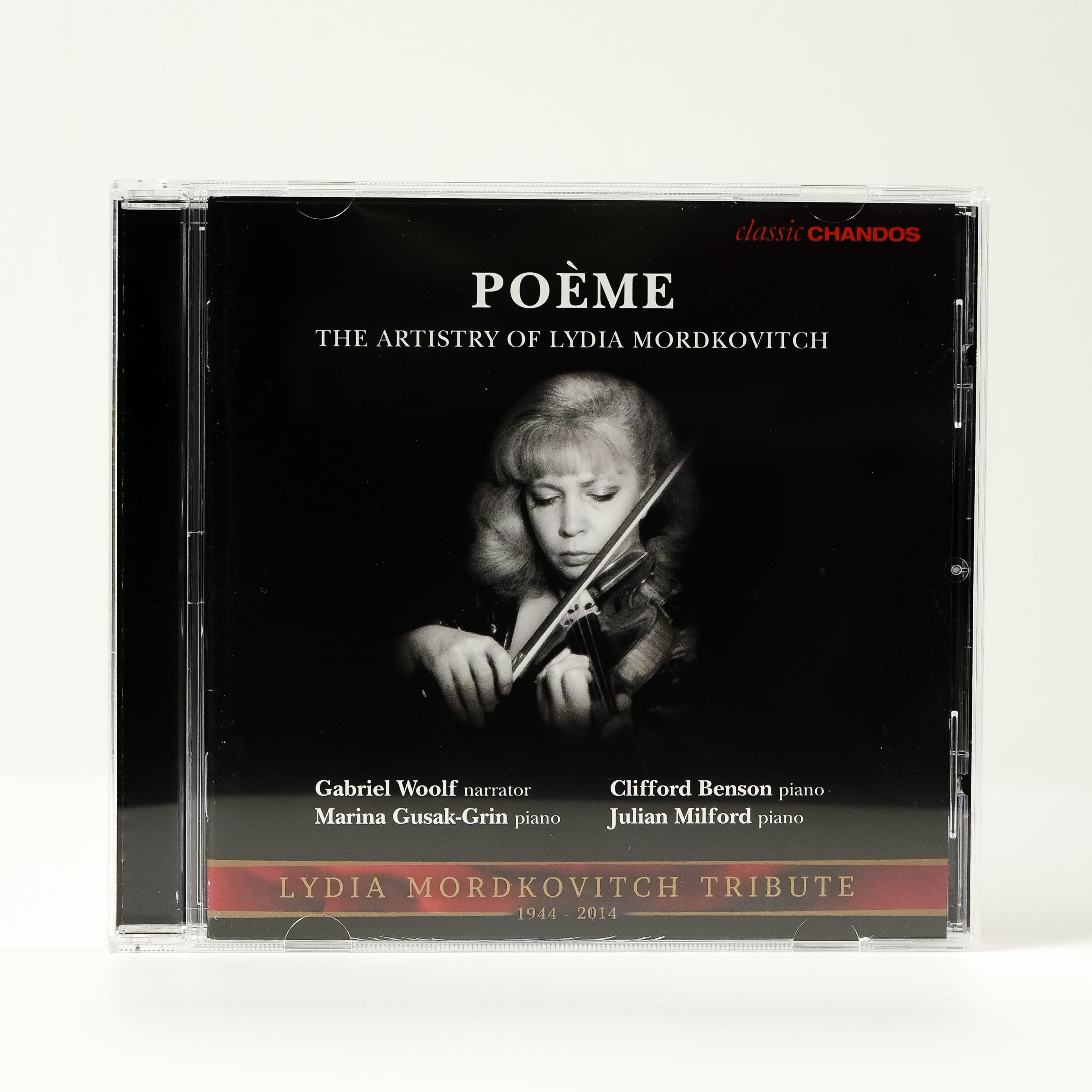 英版进口 Poeme莫德高维契 小提琴艺术诗曲集 发烧古典CD唱片碟片