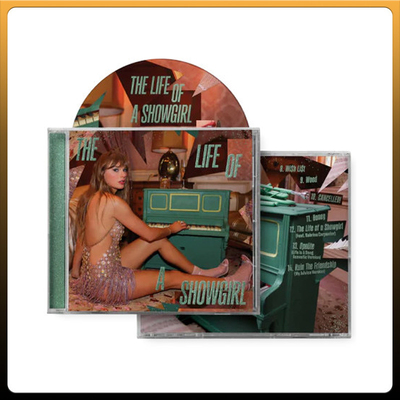 美版Taylor泰勒The Life of a Showgirl霉霉专辑CD歌舞女郎的生活