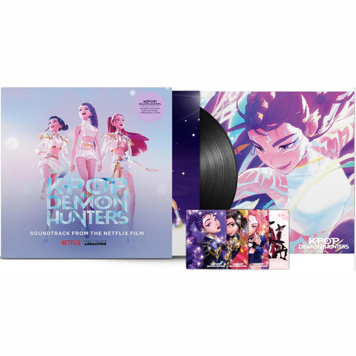 欧版进口 K-POP Demon Hunters 猎魔女团 影视原声带 LP黑胶唱片
