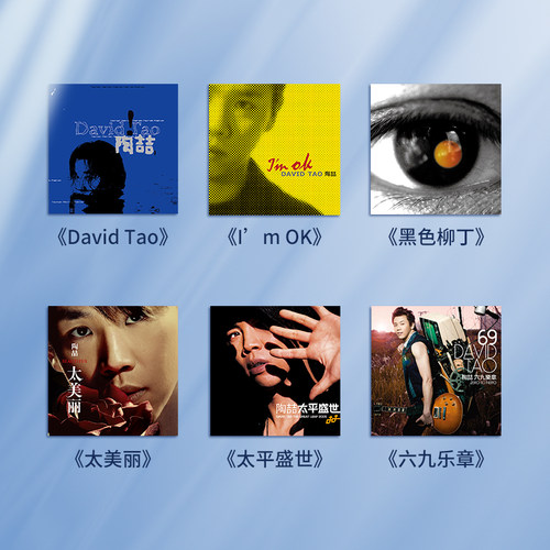David Tao 陶喆同名专辑 I&rsquo;m OK 黑色柳丁