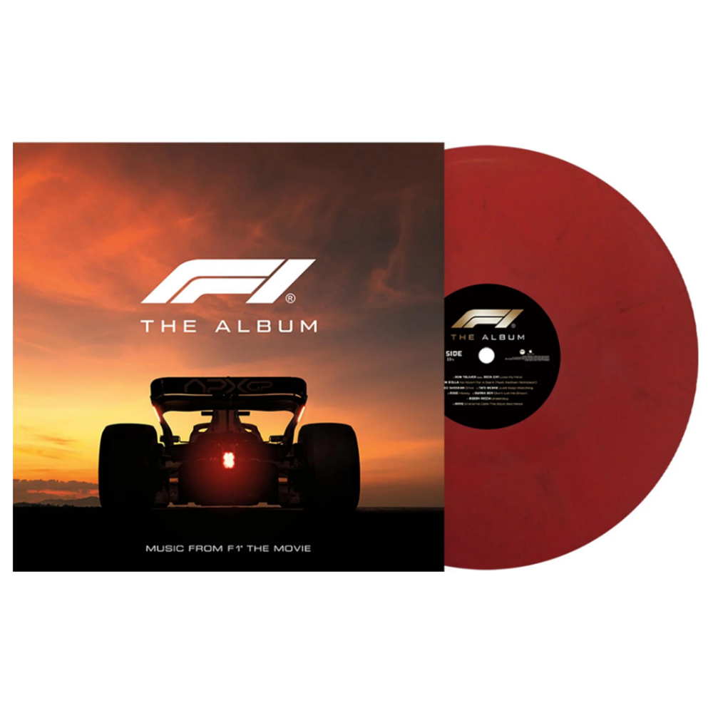 欧版进口F1 The Album狂飙飞车OST电影原声CD专辑 彩胶LP黑胶唱片 - 实物图
