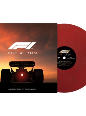 欧版进口F1 The Album狂飙飞车OST电影原声CD专辑 彩胶LP黑胶唱片