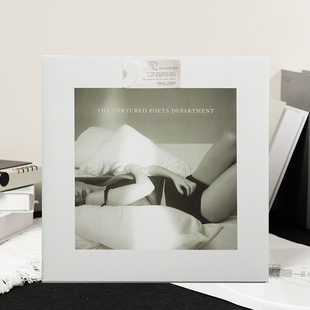 进口 手稿版 泰勒Taylor TTPD苦难诗社 白胶2LP唱片 Swift专辑 德版