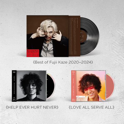 正版Fujii Kaze藤井风LOVE ALL SERVE ALL一专二专CD专辑LP黑胶