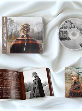 正版 泰勒斯威夫特TaylorSwift霉霉专辑 evermore永恒故事CD+闪卡
