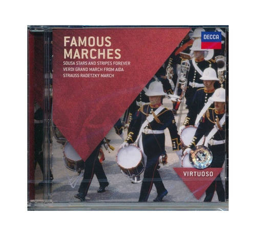 原装进口 DECCA知名进行曲合辑/Famous Marches欧版CD唱片