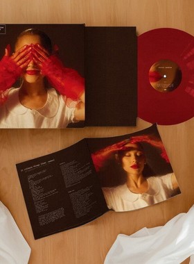 A妹Ariana Grande永恒阳光eternal sunshine首批限量编码红胶LP