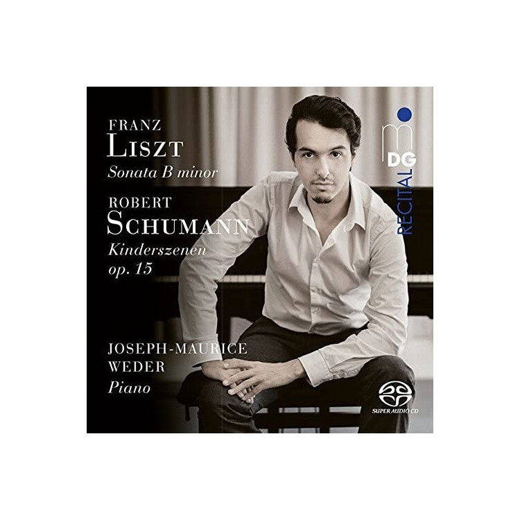 原装进口 mdg 李斯特钢琴奏鸣曲&舒曼童年情景 德版sacd