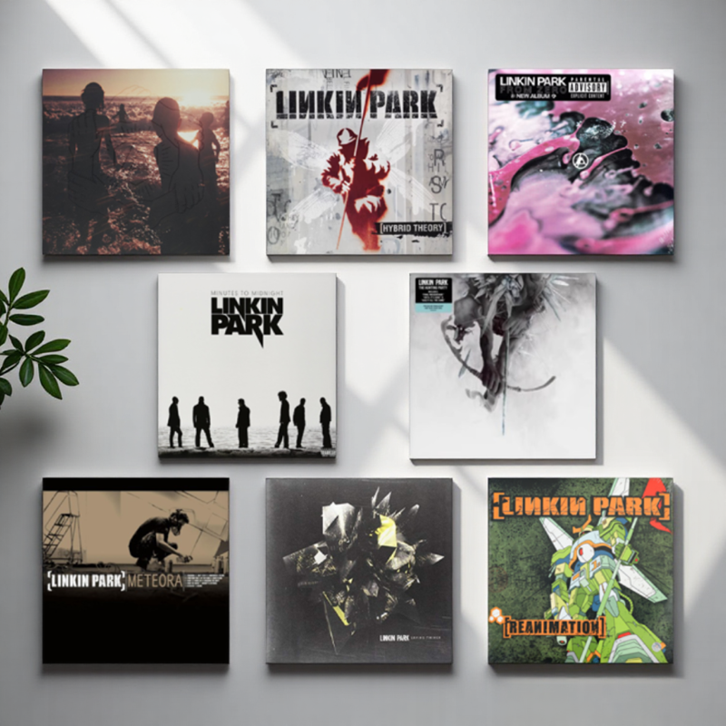 欧美进口正版Linkin Park林肯公园专辑合集CD碟片LP黑胶唱片 彩胶