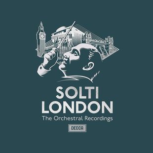 索尔蒂伦敦交响录音全集Decca限量套装 欧版 进口 原装 36CD唱片