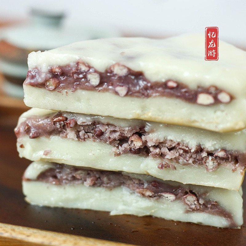 龙游糍糕1kg浙江衢州农家土特产正宗红豆糍糕手工丝糕发糕网红糕