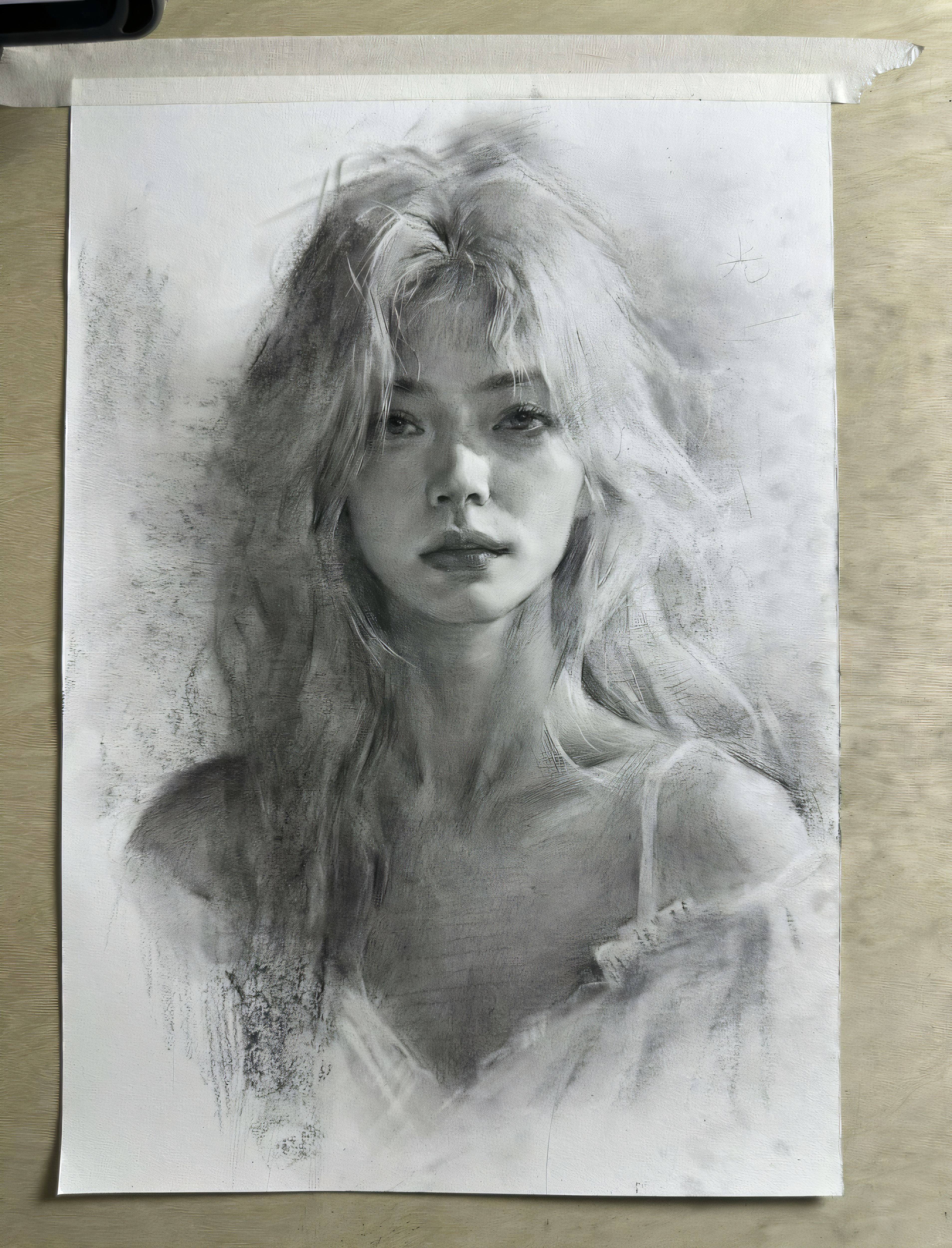 手绘素描代画头像定制人像画油画彩铅画肖像人物画像定制真人照片