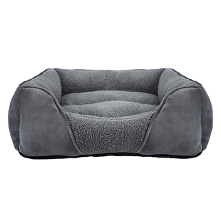 果儿宠冬季保暖狗窝宠物羊羔绒方窝猫用窝四季通用大中小型犬用窝