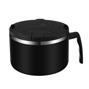 304不锈钢泡面碗饭盒上班族学生专用碗宿舍带盖男生碗筷套装饭碗