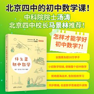 正版什么是初中数学 柏干 范兴亚 李岩 清华大学出版社 北京四中初中数学课 一线名师倾囊创作 数学欣赏七年级教辅书