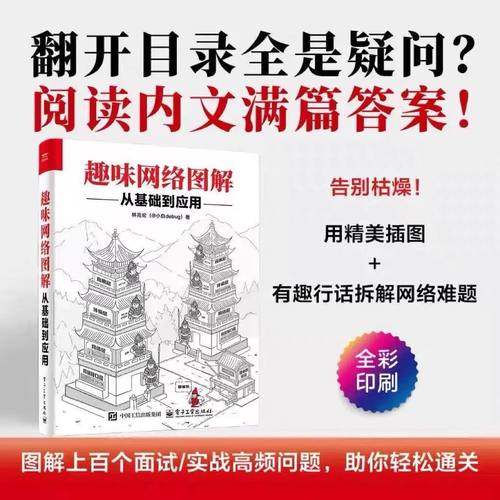 搜书趣味网络图解从基础到应用林兆伦著计算机网络概论网络技术基础知识程序员入门网络设备软件核心工程技术互联网书籍电子