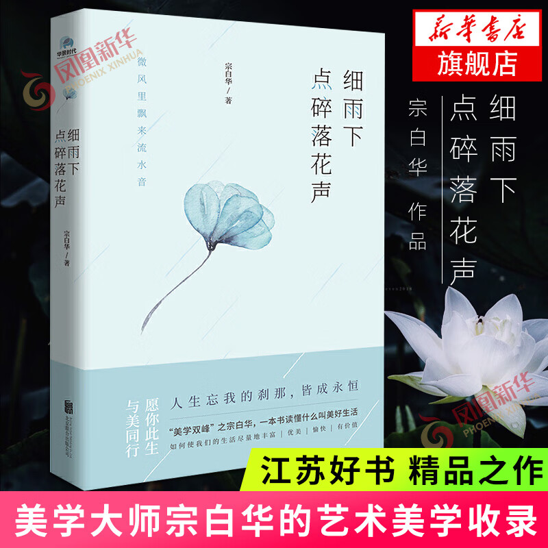 正版细雨下点碎落花声 宗白华著六年级上册必读课外书推荐经典文学课内作家作品系列正版小学生6年级语文配套同步阅读书籍美学散步图片