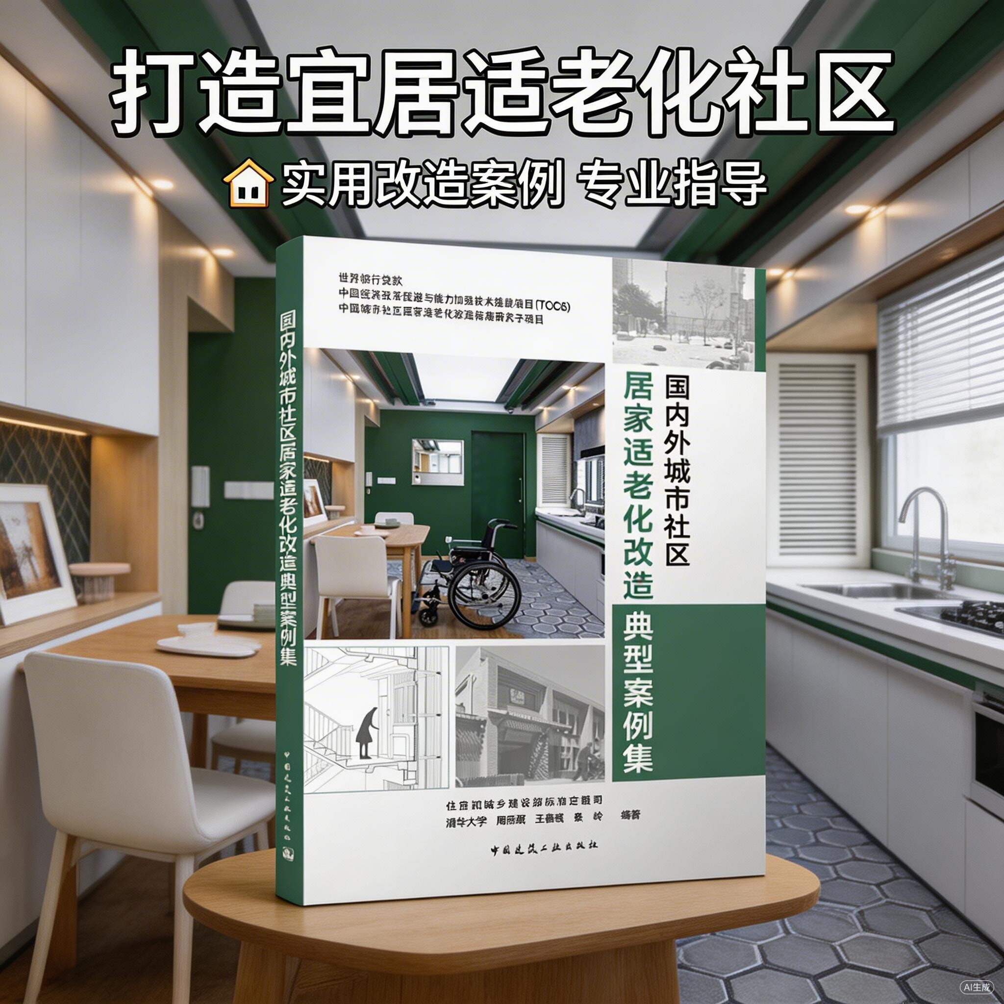 国内外城市社区居家适老化改造典型案例集 老旧住宅楼栋适老化改造、专业服务机构适老化改造、老年人家庭适老化改造
