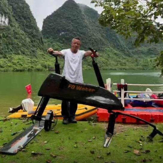 HY水上冲浪单车水上动力单车夏日景区水上项目水上动力装备
