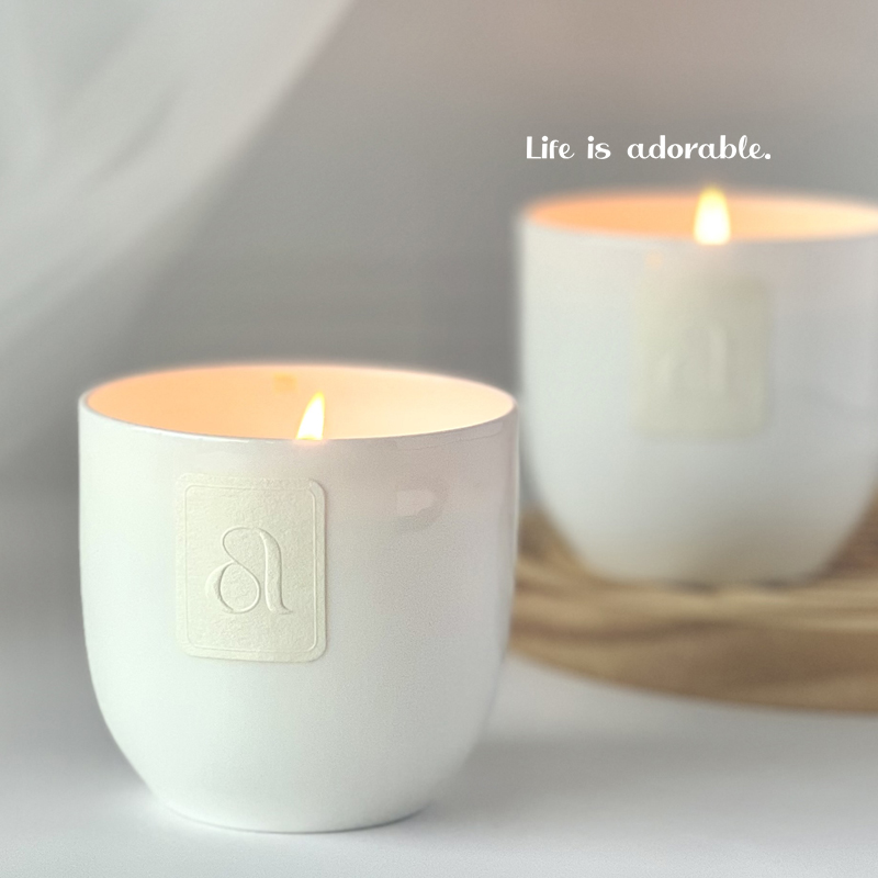 而立卧室简约香薰蜡烛安神助眠