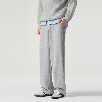 Kuvine美式直筒宽松休闲运动裤男