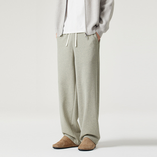 加绒直筒裤 长裤 2025新款 男潮牌休闲卫裤 子 宽松运动裤 Kuvine秋冬季