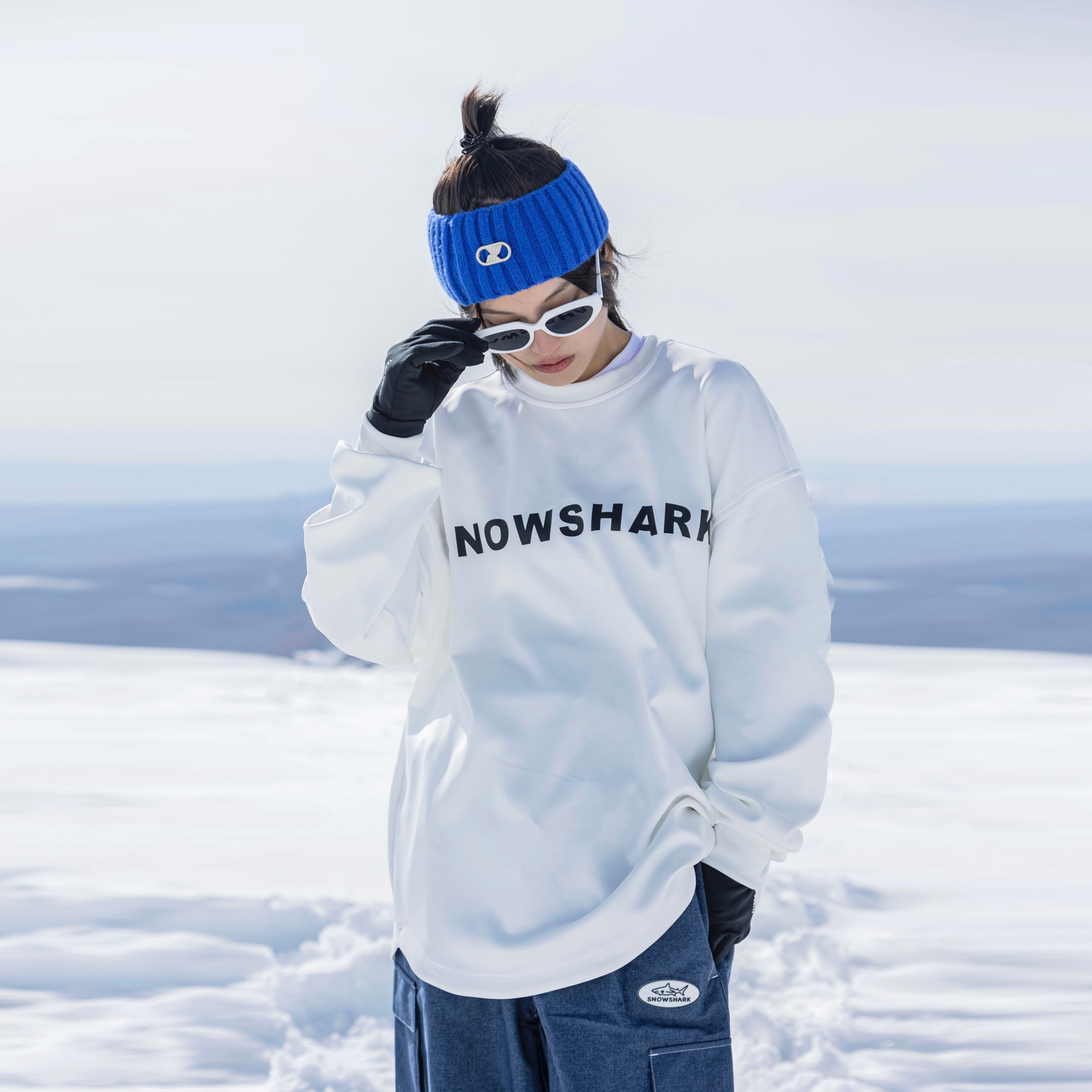SNOWSHARK防水防风滑雪内搭卫衣