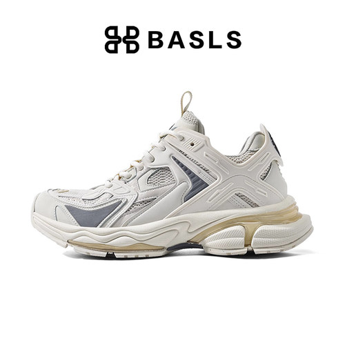 BASLS厚底老爹鞋男款增高5cm百搭