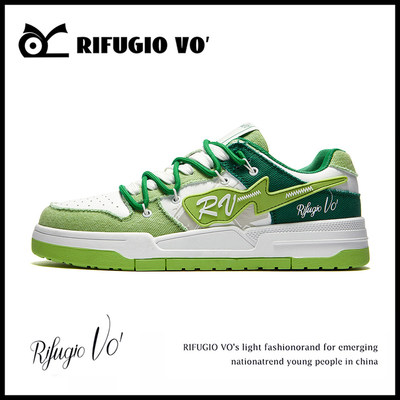 Rifugio Vo'小众板鞋男夏季潮牌高级感设计百搭休闲运动帆布潮鞋