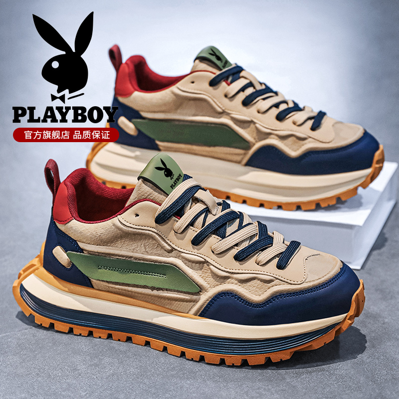 花公子男鞋老爹2025秋冬爆